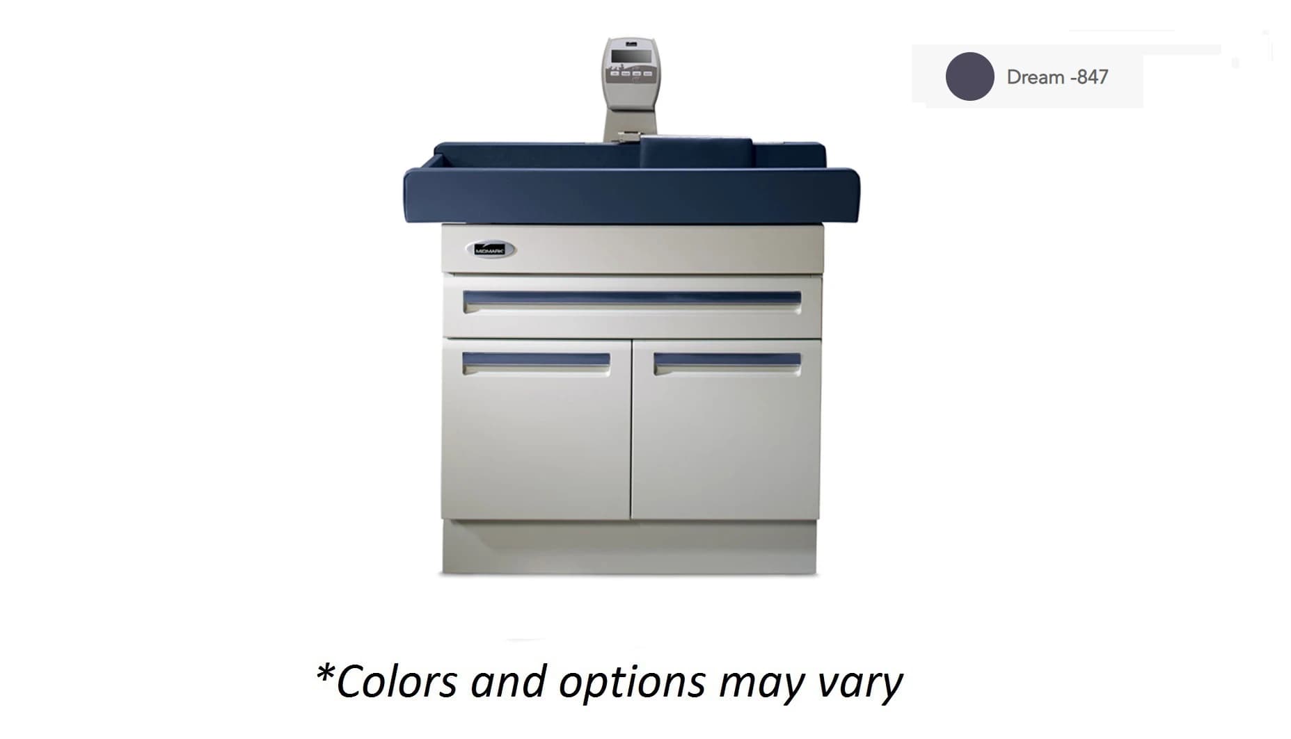 Midmark 640 Pediatric Exam Table with Drawer and Drawer Lock, 40 lb Capacity - 640 Pediatric Exam Tbl w/ D,DL - Image 1