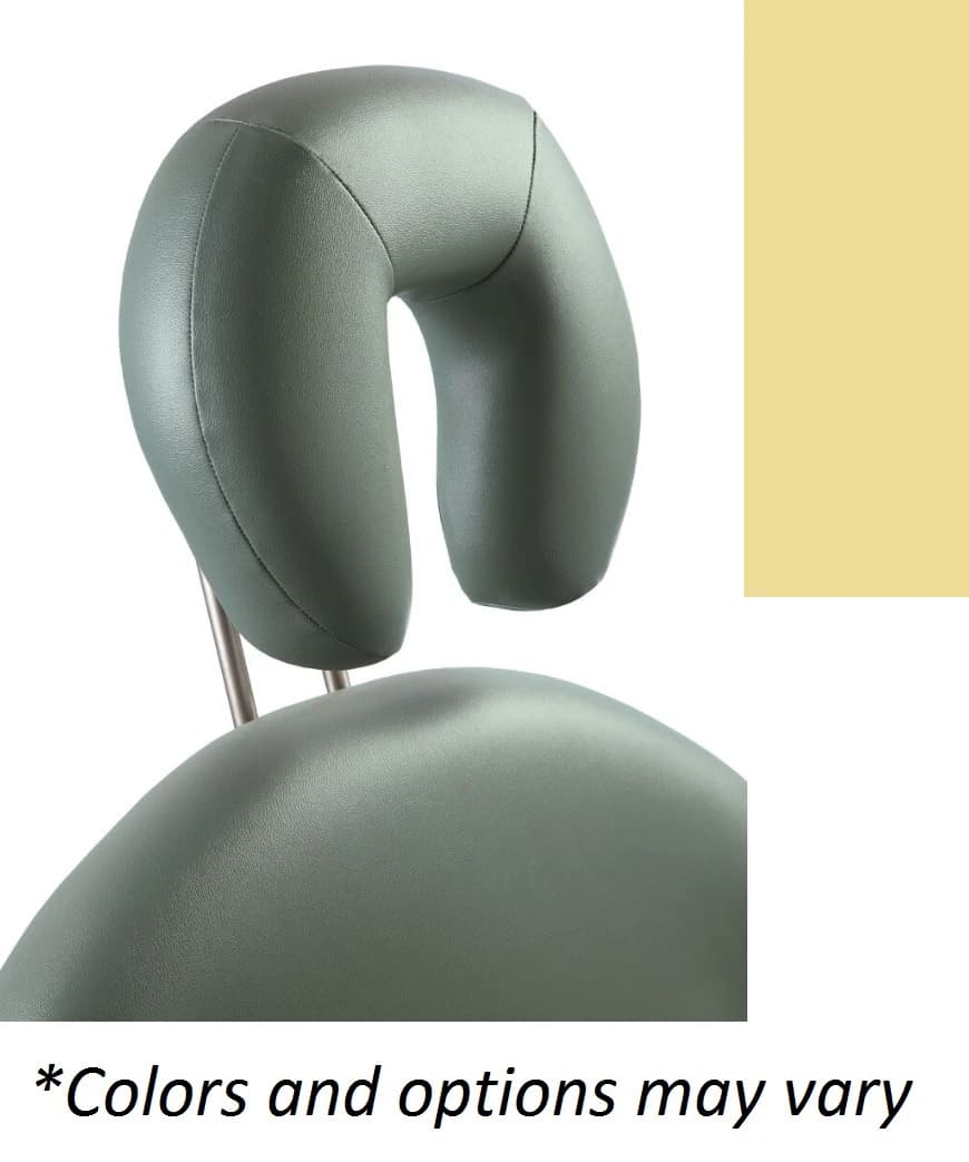 Midmark 641 U-Shaped Headrest, Citrus - 641 U-Shaped Headrest - Image 1