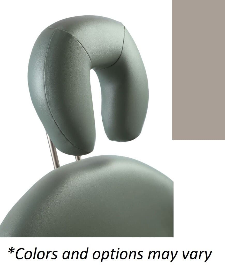 Midmark 641 U-Shaped Headrest, Dark Linen - 641 U-Shaped Headrest - Image 1