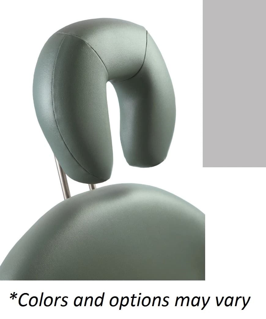 Midmark 641 UltraFree U-Shaped Headrest, Stone (641 UF) - 641 UF U-Shaped Headrest - Image 1