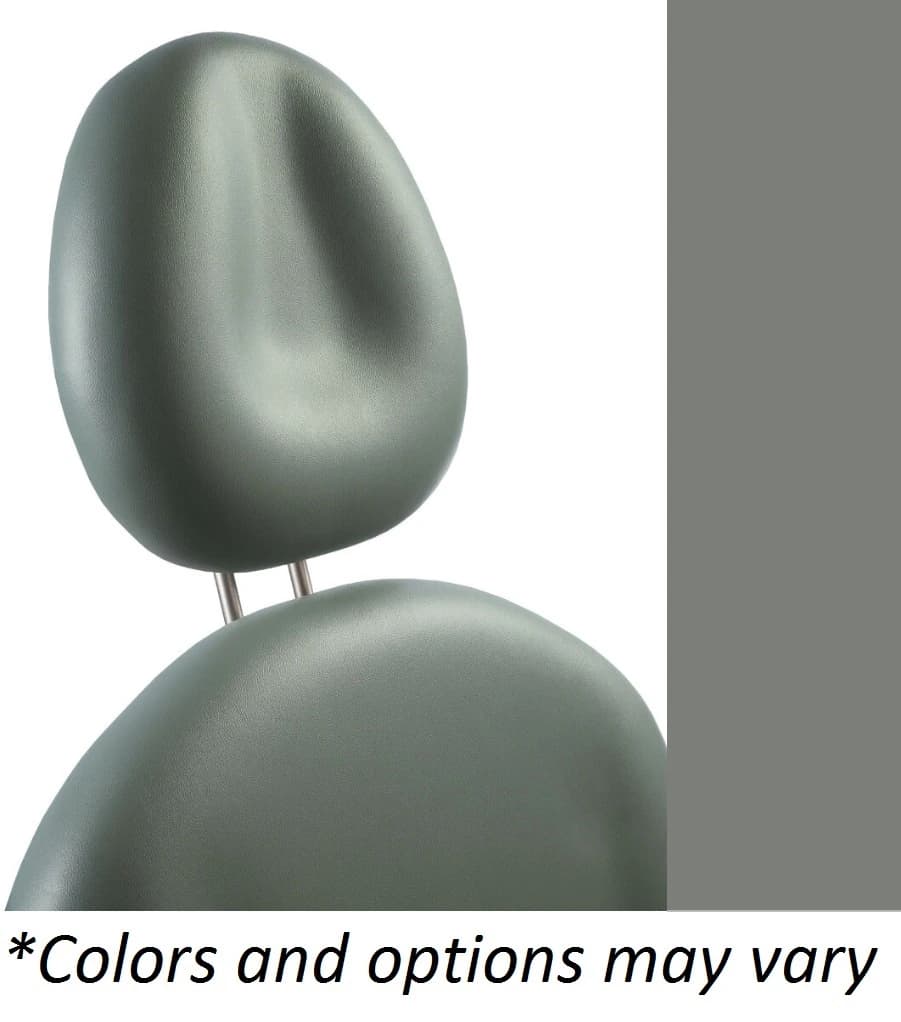 Midmark 641 Oval Headrest, Lunar Gray - 641 Oval Headrest - Image 1