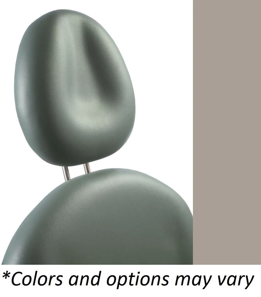 Midmark 641 Oval Headrest, Dark Linen - 641 Oval Headrest - Image 1