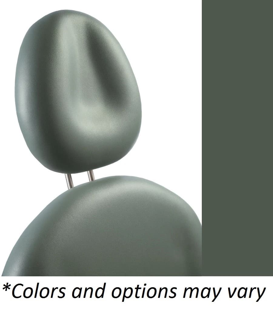 Midmark 641 UltraFree Oval Headrest, Wheatgrass, #641 - 641 UF Oval Headrest - Image 1