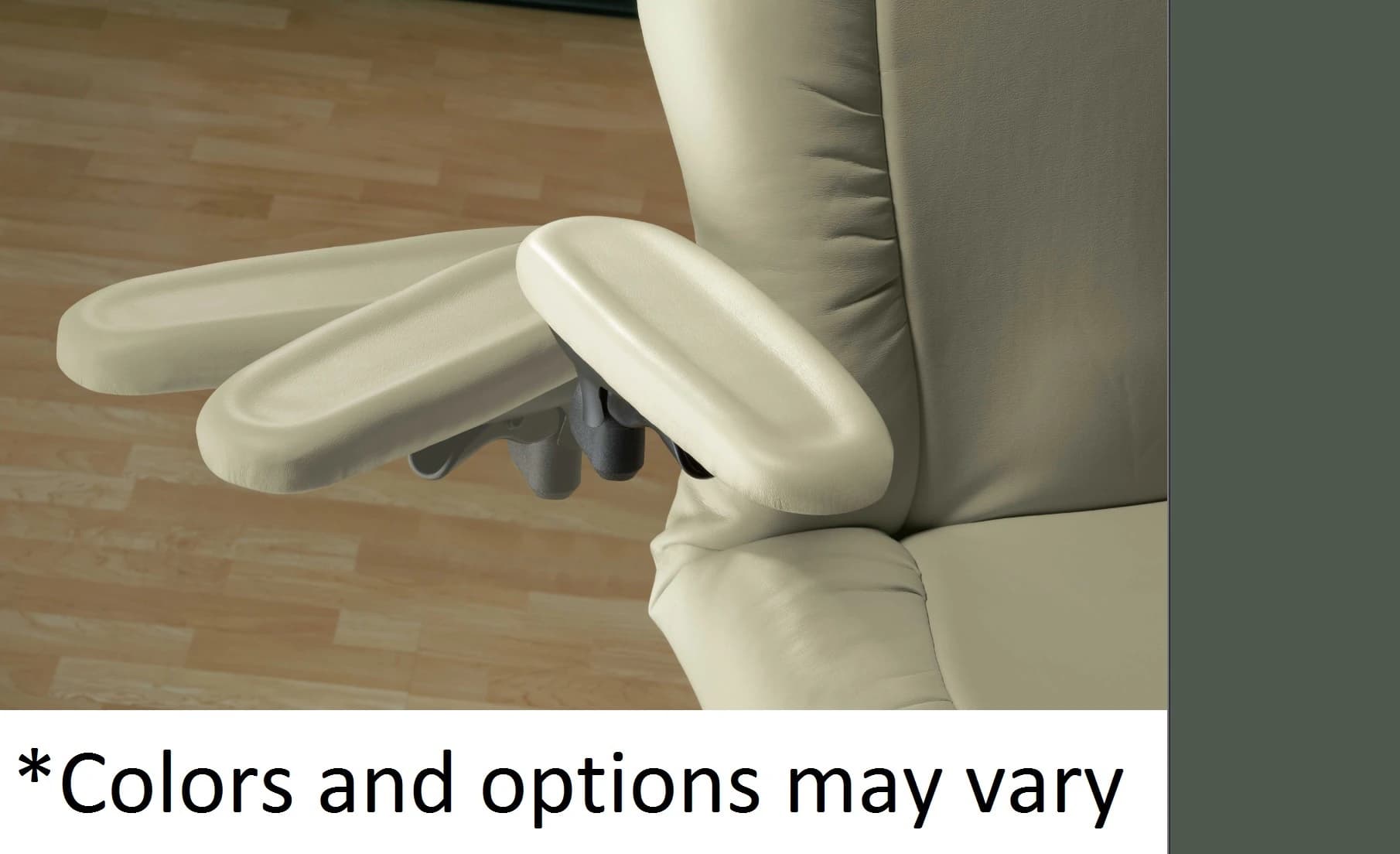 Midmark 641 Barrier Free Chair Arms, UltraFree, Wheatgrass, Each - 641 Barrier Free Chair Arms - Image 1