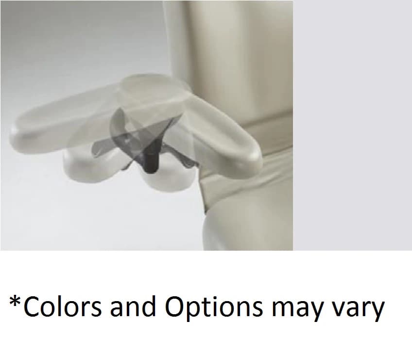 Midmark 630 Chair Arms, 32" Upholstered, Mist - 630 Chair Arms 32" Uph - Image 1