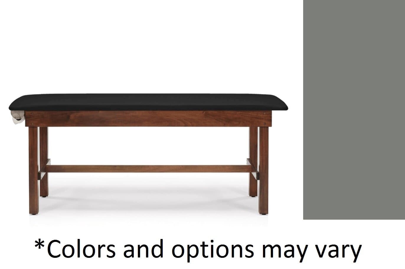 Midmark Ritter 95 Treatment Table, Lunar Gray, 350 lb Capacity, without Shelf - 95 Treatment Table w/o Shelf - Image 1