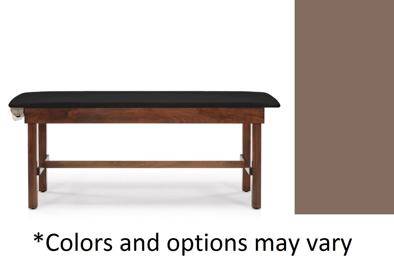 Midmark Ritter 95 Treatment Table, Robust Brown, 350 lb Capacity, without Shelf - 95 Treatment Table w/o Shelf - Image 1
