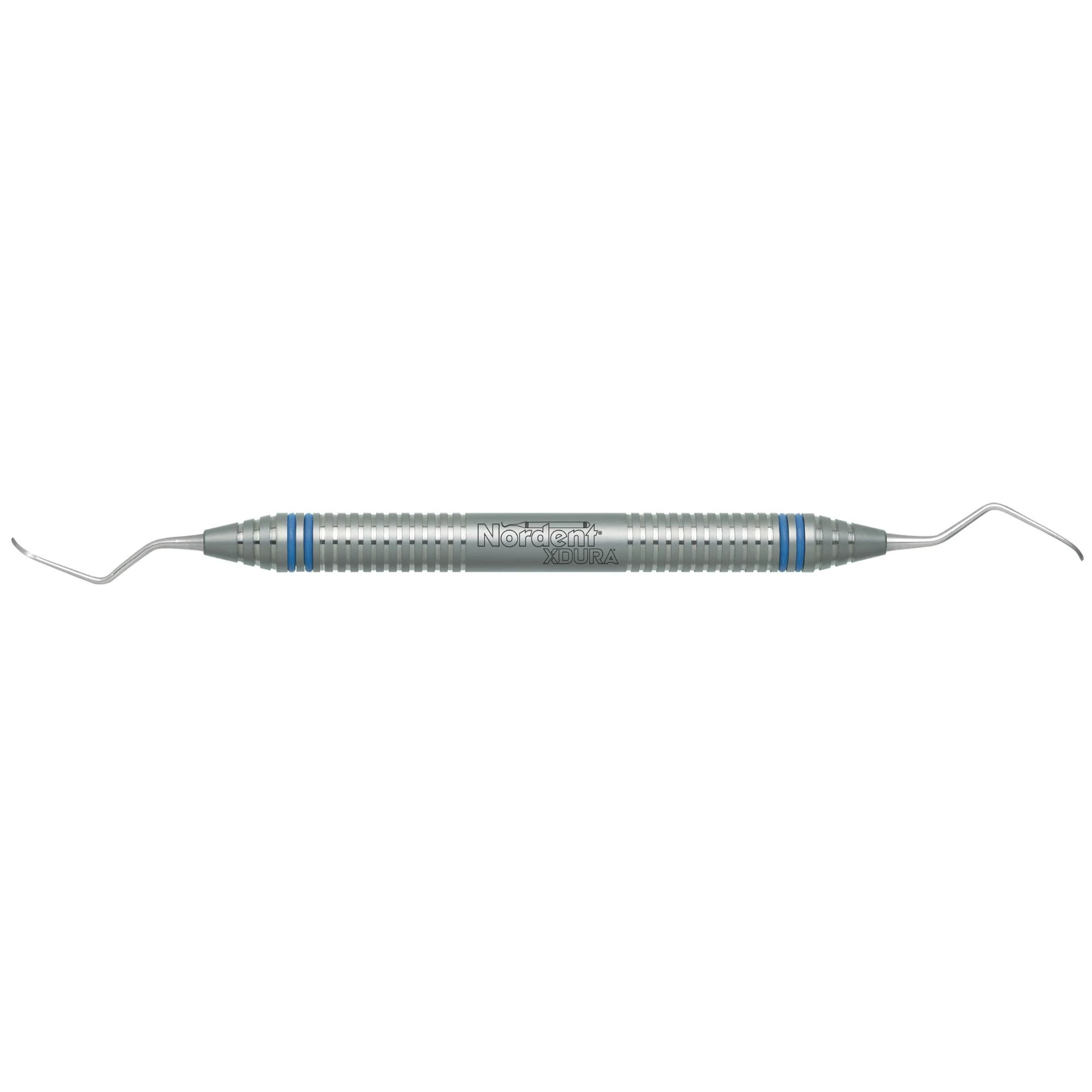 XDURA® Universal Curettes - Barnhart #1-2 - DuraLite® ColorRings, Double-End, Each - XDURA&reg; Universal Curettes - Barnhart #1-2 - DuraLite&reg; ColorRings - Image 1