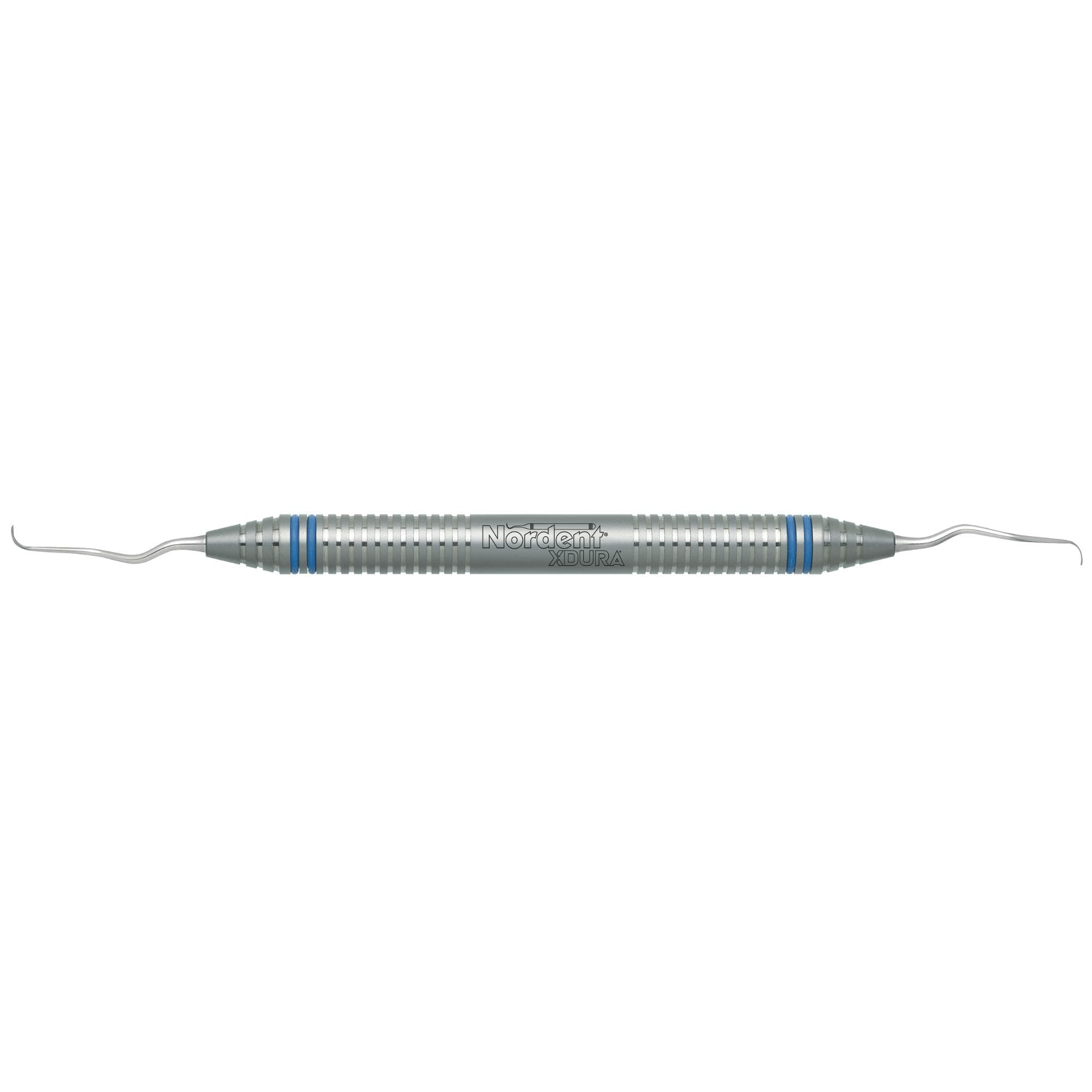 XDURA® Gracey Curettes #13-14 Mini Blade/Long Reach, DuraLite® ColorRings, Double-End - XDURA&reg; Gracey Curettes - #13-14 Mini Blade/Long Reach - DuraLite&reg; ColorRings - Image 1