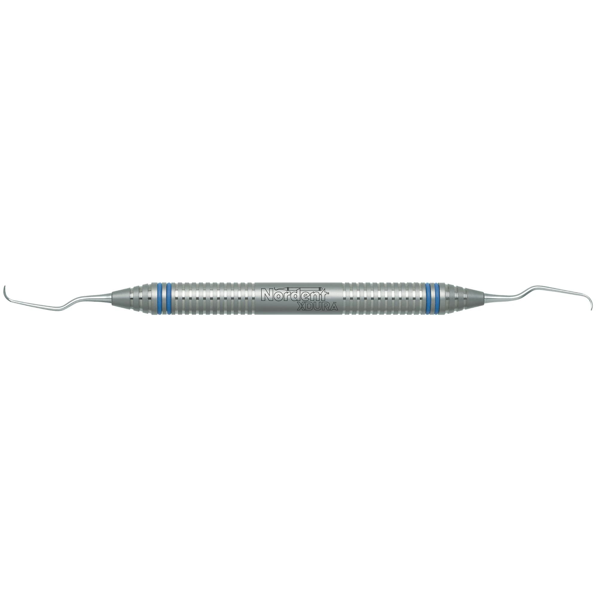 Nordent Xdura Curette DE TruGracey #5-6 Long Shank DuraLite ColorRing, CENSGR5-6L - Xdura Curette DE TruGracey #5-6 Long Shank DuraLite ColorRing - Image 1