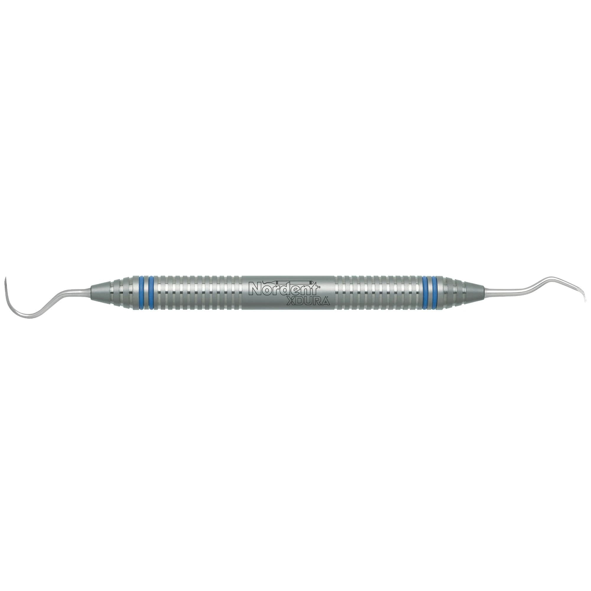 XDURA® Scalers - Anterior Sickle Towner #U15-Large Contra-Angle Hoe #47 - DuraLite® ColorRings, CENSU15-47 - XDURA&reg; Scalers - Anterior Sickle Towner #U15-Large Contra-Angle Hoe #47 - DuraLite&reg; ColorRings - Image 1