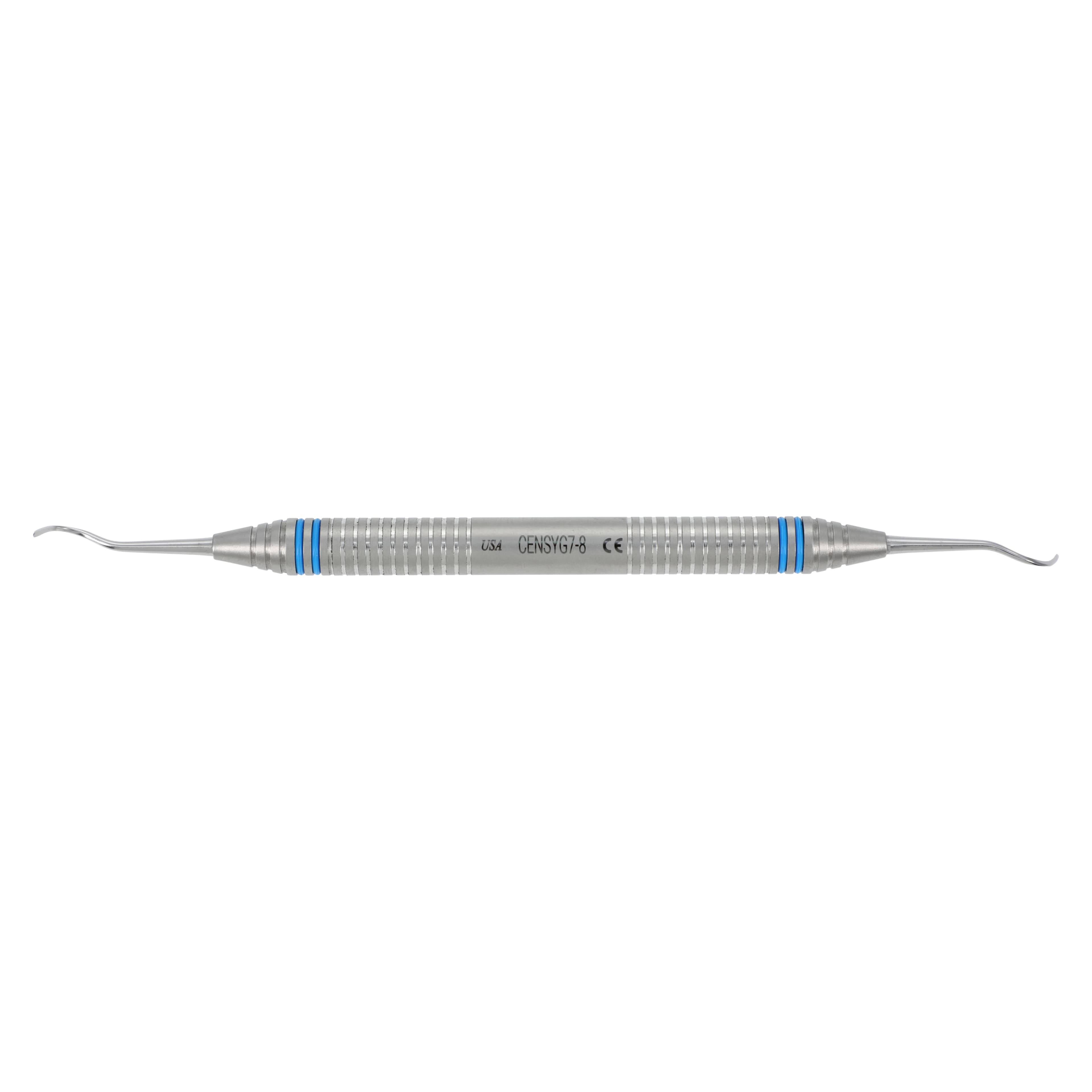 Nordent Xdura Curette DE Younger-Good #7-8 DuraLite® ColorRings Handle, CENSYG7-8 thumbnail 5