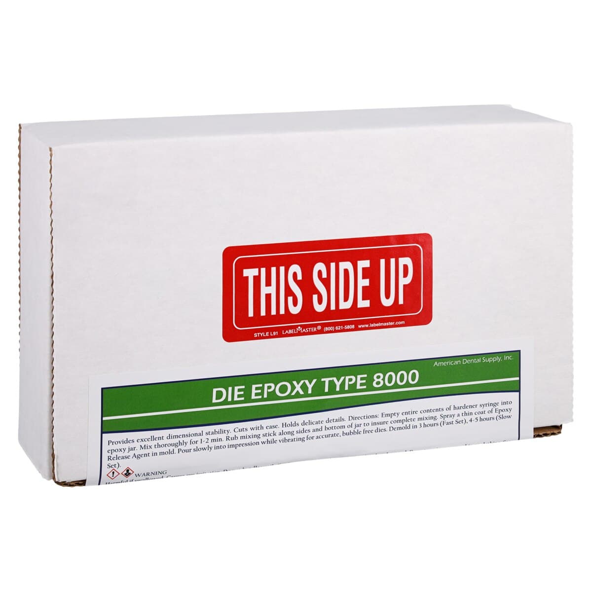 American Dental Supply Die Epoxy 8000 Fast Blue, 20g Syringe thumbnail 2