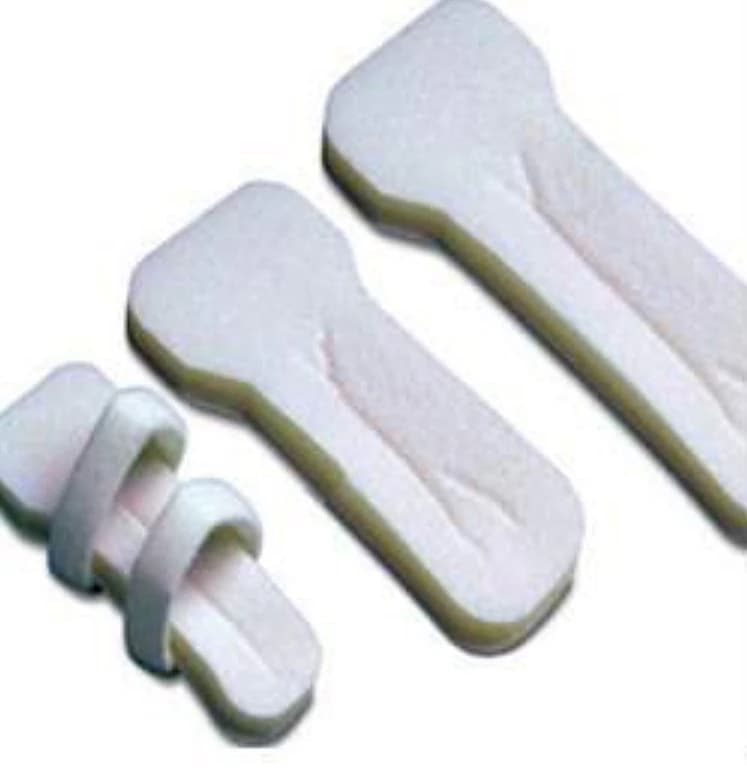 Argyle IV Support Board, Foam, Small (Baby), White, 50/Ct - Support Limb IV Baby Board - Image 1