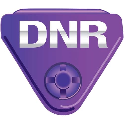 Precision Dynamics Clasp Alert In-A-Snap DNR Wristband Clasp, Pre-Printed, Purple, 3/4", Disposable, 250/Package - Clasp Alert In-A-Snap DNR - Image 1