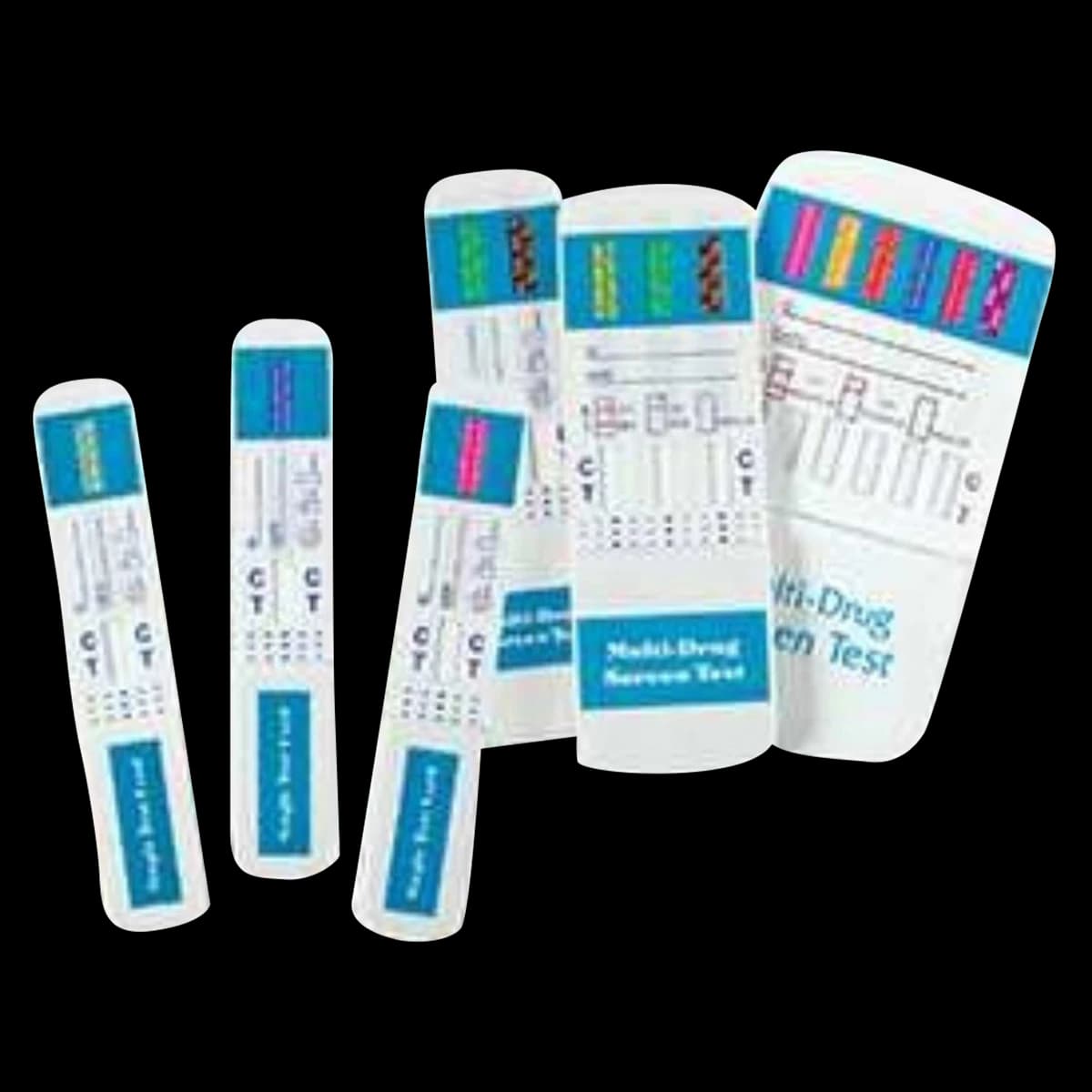 WHPM Industries Single Drug Dip Card Test for Oxycodone in Urine, CLIA Waived, 25 Tests/Box - Card Dip Sngl Oxycodone Urine - Image 1