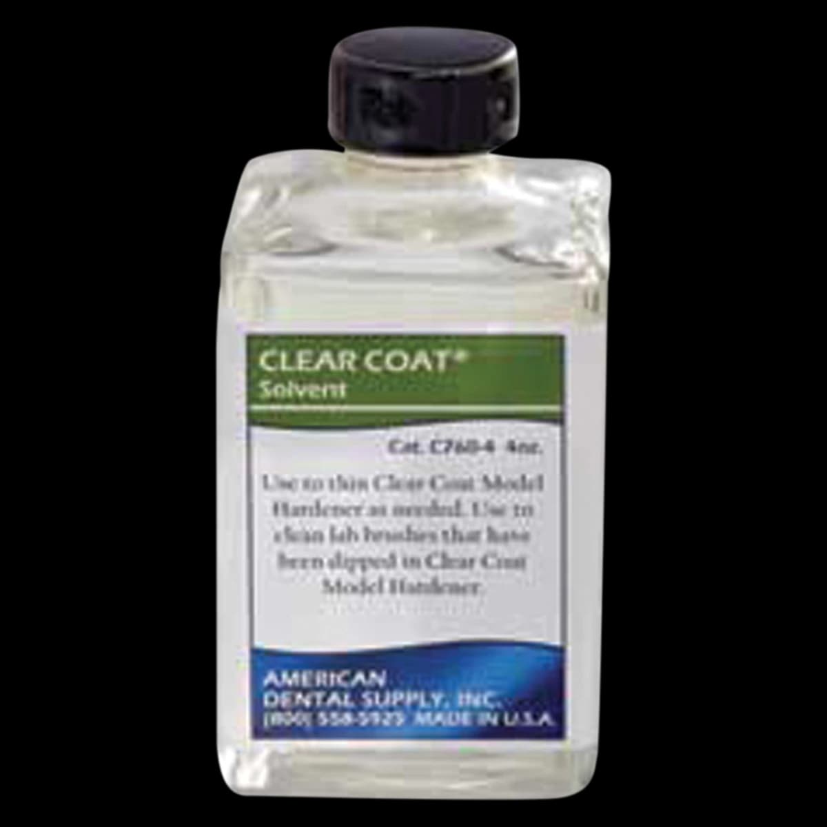 Clear Coat Solvent Refill, 4 oz Bottle - Clear Coat Solvent Refill 4Oz - Image 1