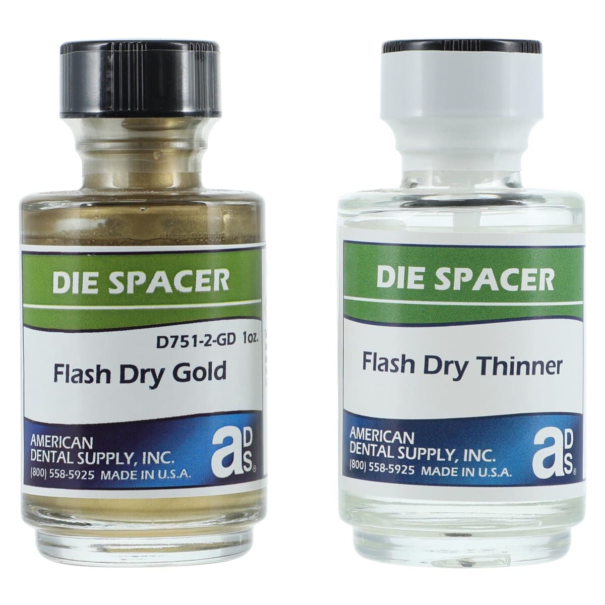 American Dental Supply Flash Dry Die Spacer Complete Kit, Gold thumbnail 3