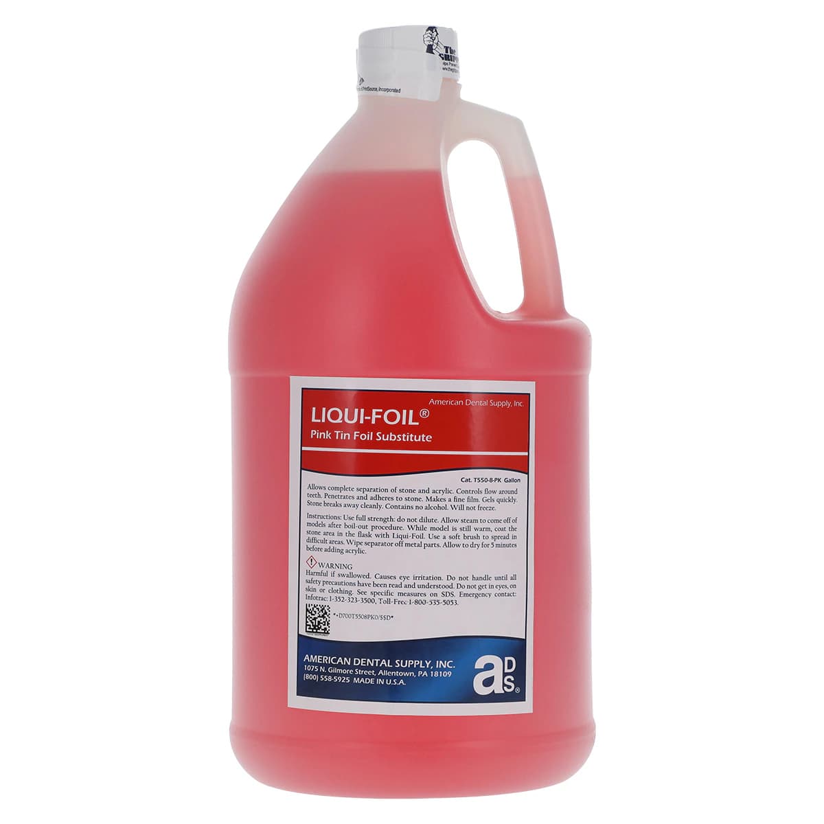 Liqui-Foil Pink Tin Foil Substitute, 1 Gallon Bottle - Liqui-Foil Pink Tin Foil Sub 1-gal - Image 1
