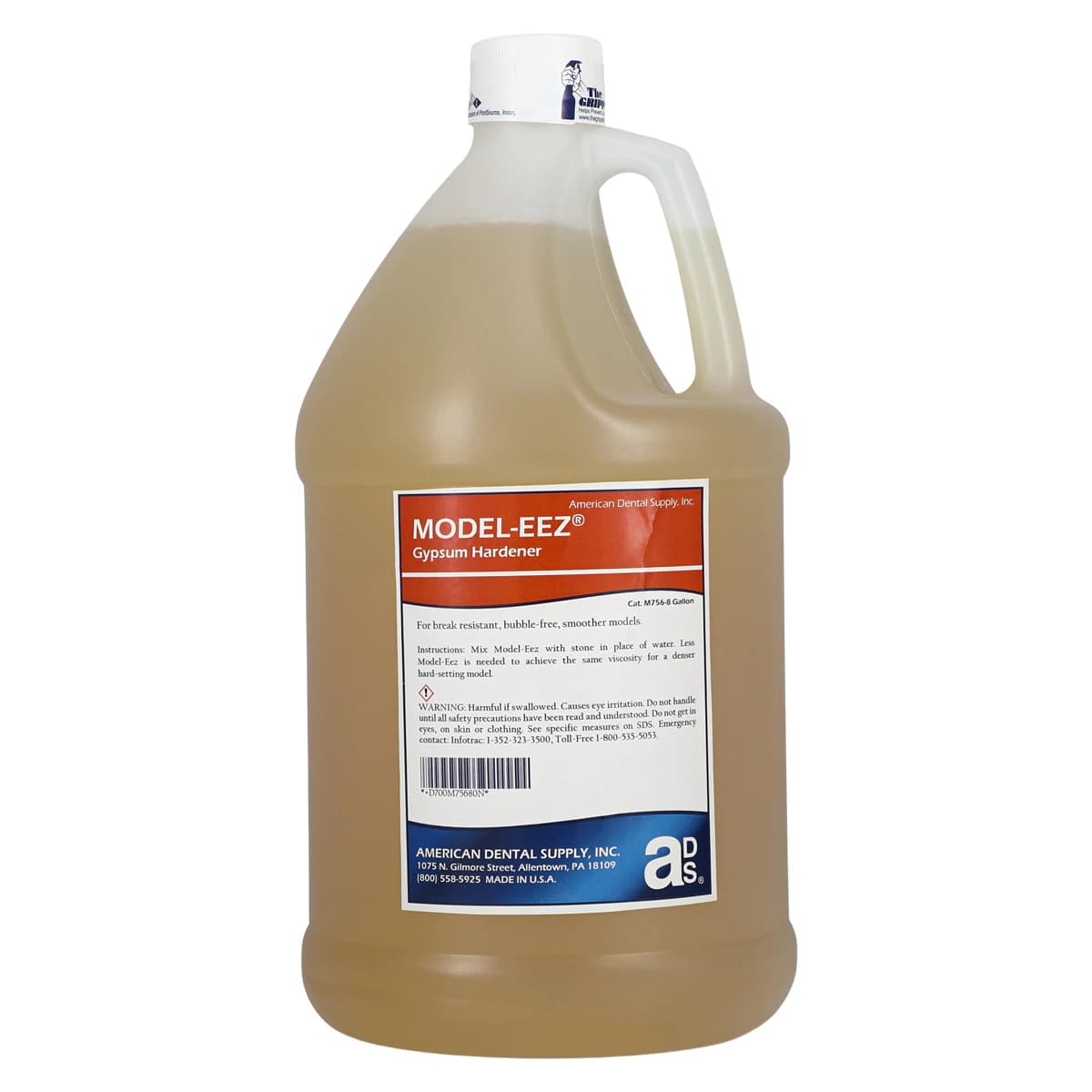 Model EEZ Bubble-Free Pour Solution, Gypsum Hardener, 1 Gallon (128 oz) - Model Eez (Bubble Free Pour Solution) 1 Gallon - Image 1