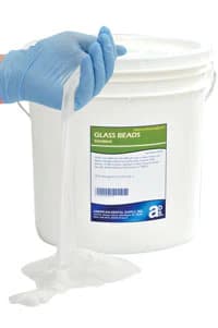 American Dental Supply Glass Beads Polish Powder, Standard, 5 lb - Glass Beads Polish Powder Standard 5lb - Image 1