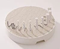 Ceramic Honeycomb Tray Pegs, 3 mm, Pack of 4 - Pegs for Honeycomb Trays Size 3mm (4) - Image 1