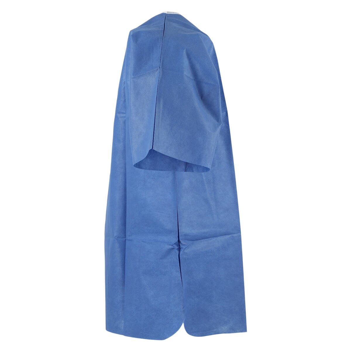 Graham Medical Professional Disposable Scrub Shirt, SMS Non-Woven, Large, Blue, Short Sleeve, V-Neck, 30/Case thumbnail 2