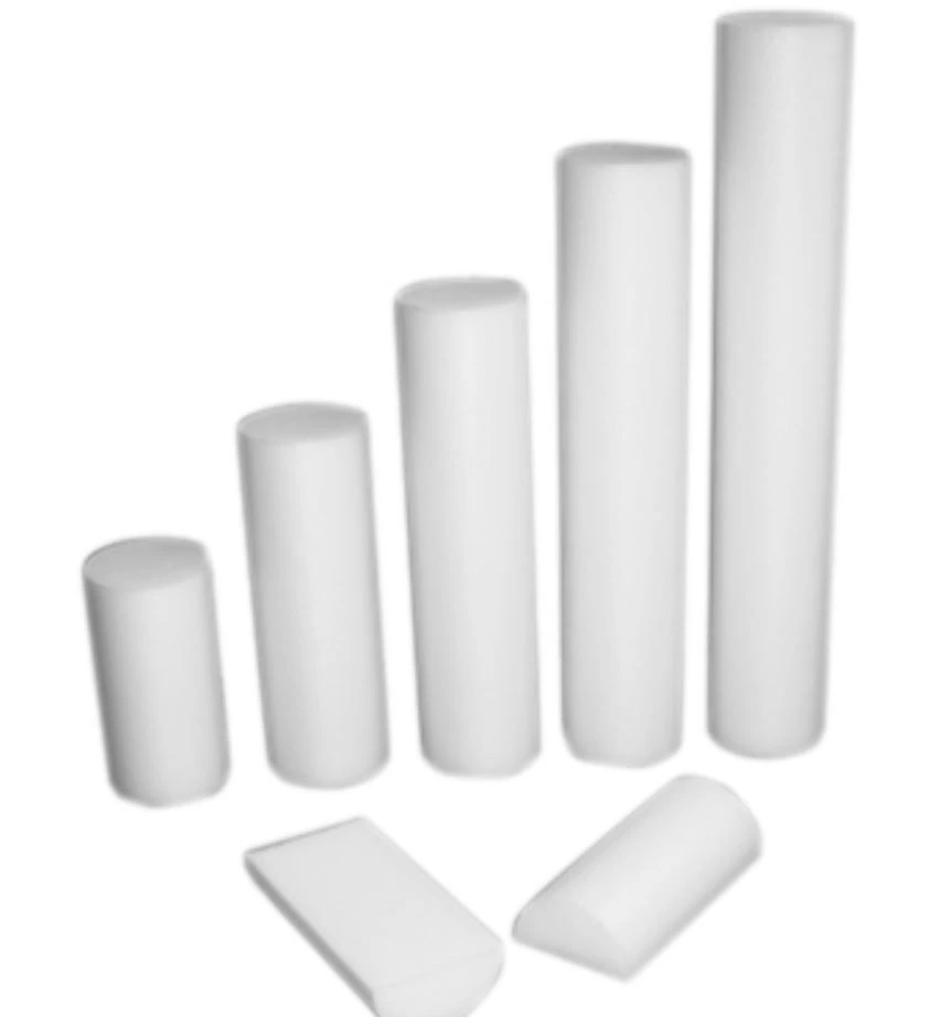 CanDo PE Roller, White, 6" x 48" - Roller Foam White PE CanDo - Image 1