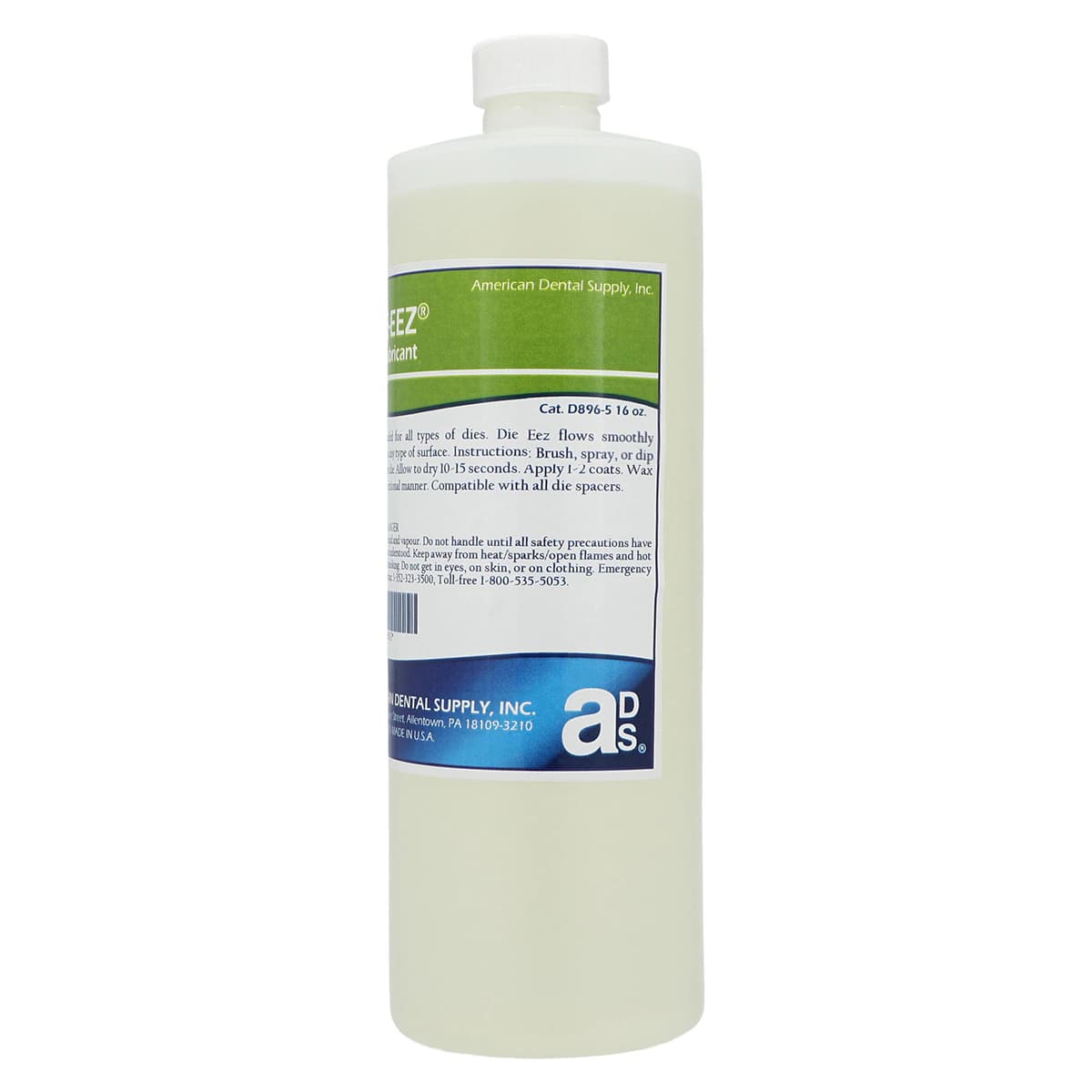 Die-Eez Lubricant, 16 oz Bottle, American Dental Supply thumbnail 2
