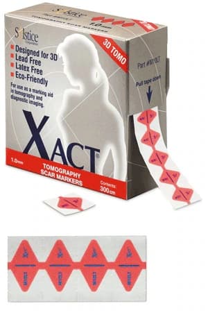 Solstice Xact Scar Marker for 3D Tomosynthesis, 300/Box - Marker Scar Tomosynthesis - Image 1