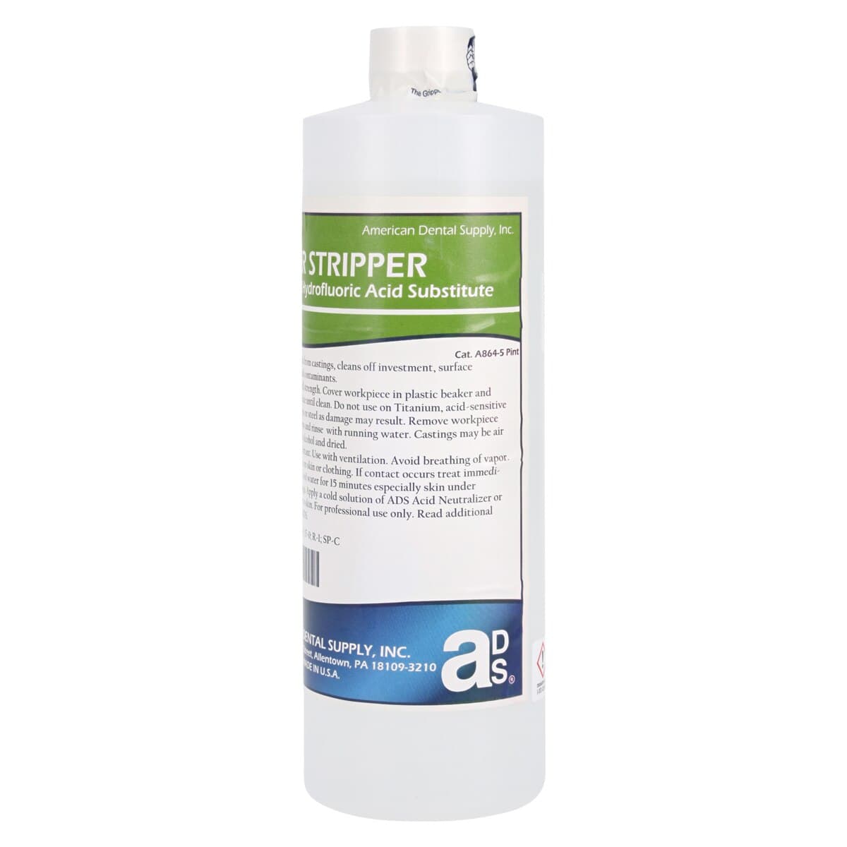 Super Stripper Neutral Kit, Hydrofluoric Acid Substitute, 1 Pint Stripper + 1 lb Neutralizer, 01KEZKNMC4XZ1H5J721TYY80Q0 thumbnail 2