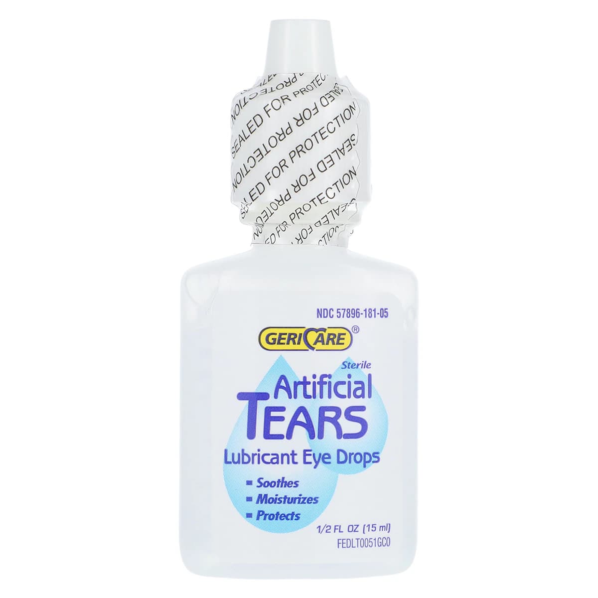 Geri-Care Artificial Tears Lubricant Solution, 15 mL/Bottle thumbnail 3