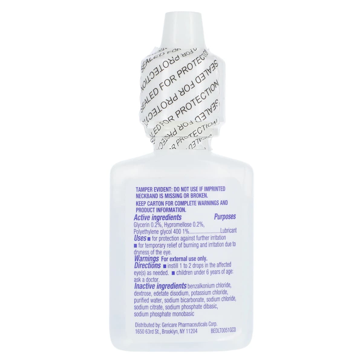 Geri-Care Artificial Tears Lubricant Solution, 15 mL/Bottle thumbnail 4