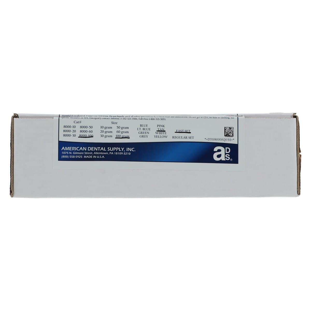 American Dental Supply Die Epoxy 8000 Fast, Type 8000, Tan, 100g thumbnail 11