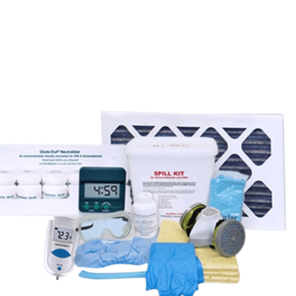 CIVCO GUS G18 Disinfecting/Washing Soak Station Kit - Kit Spill Disinfection Gus G18 - Image 1