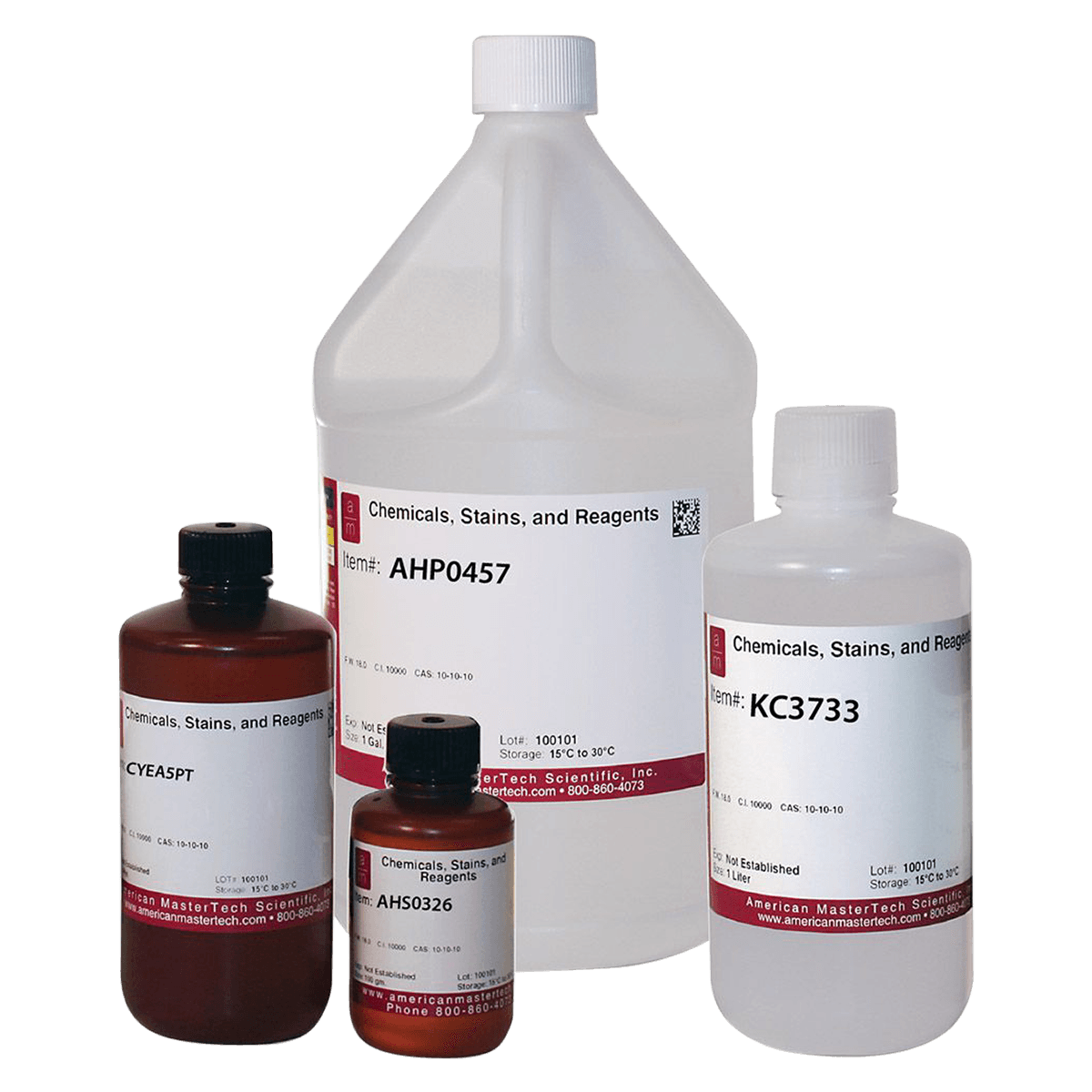 Statlab Medical Products 5% Silver Nitrate (Von-Kossa) Stain, 500 mL Bottle - 5% Silver Nitrate (Von-Kossa) - Image 1