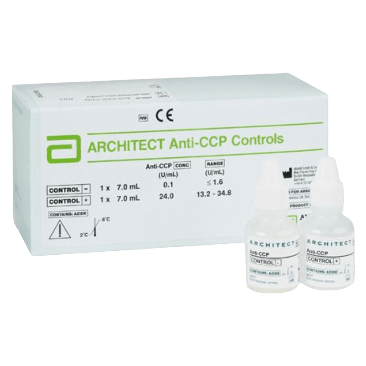 Architect Anti-CCP Controls, 2x7mL, 01KT0J07F8JGSP1E5HM7Y680TF - Architect Anti-CCP Controls - Image 1