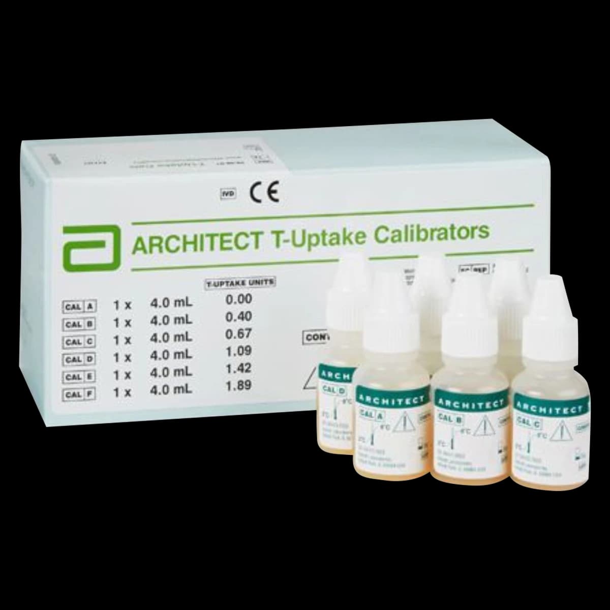 Abbott Architect T-Uptake Calibrators, 6 x 5 mL - Architect T-Uptake Calibrators - Image 1
