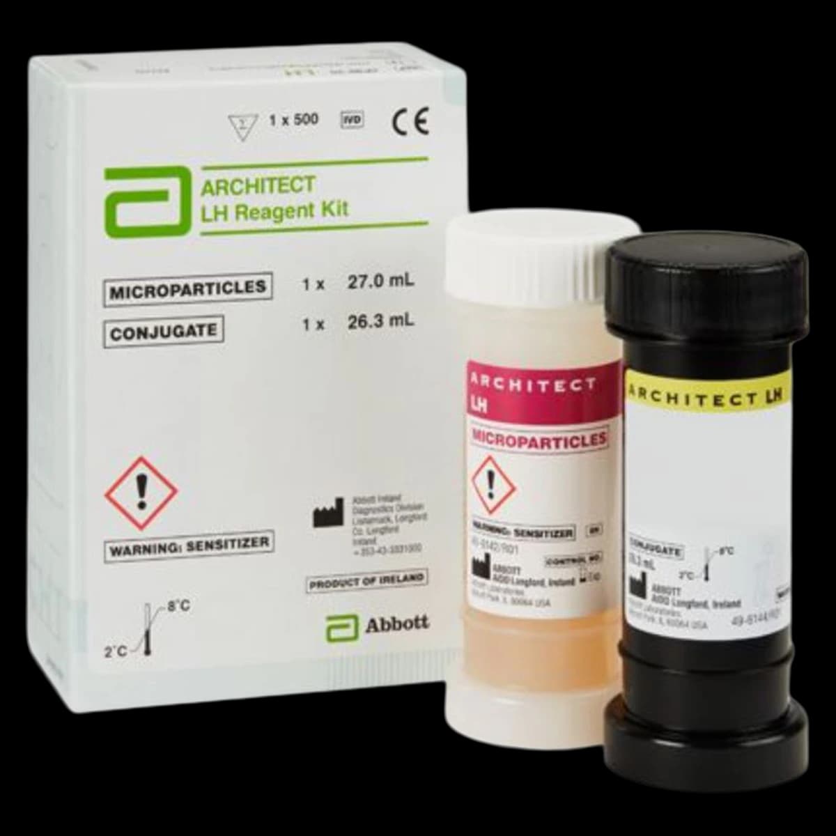 Abbott Architect LH Reagent, Luteinizing Hormone, 500 Tests - Architect Lh Reagent 500T - Image 1