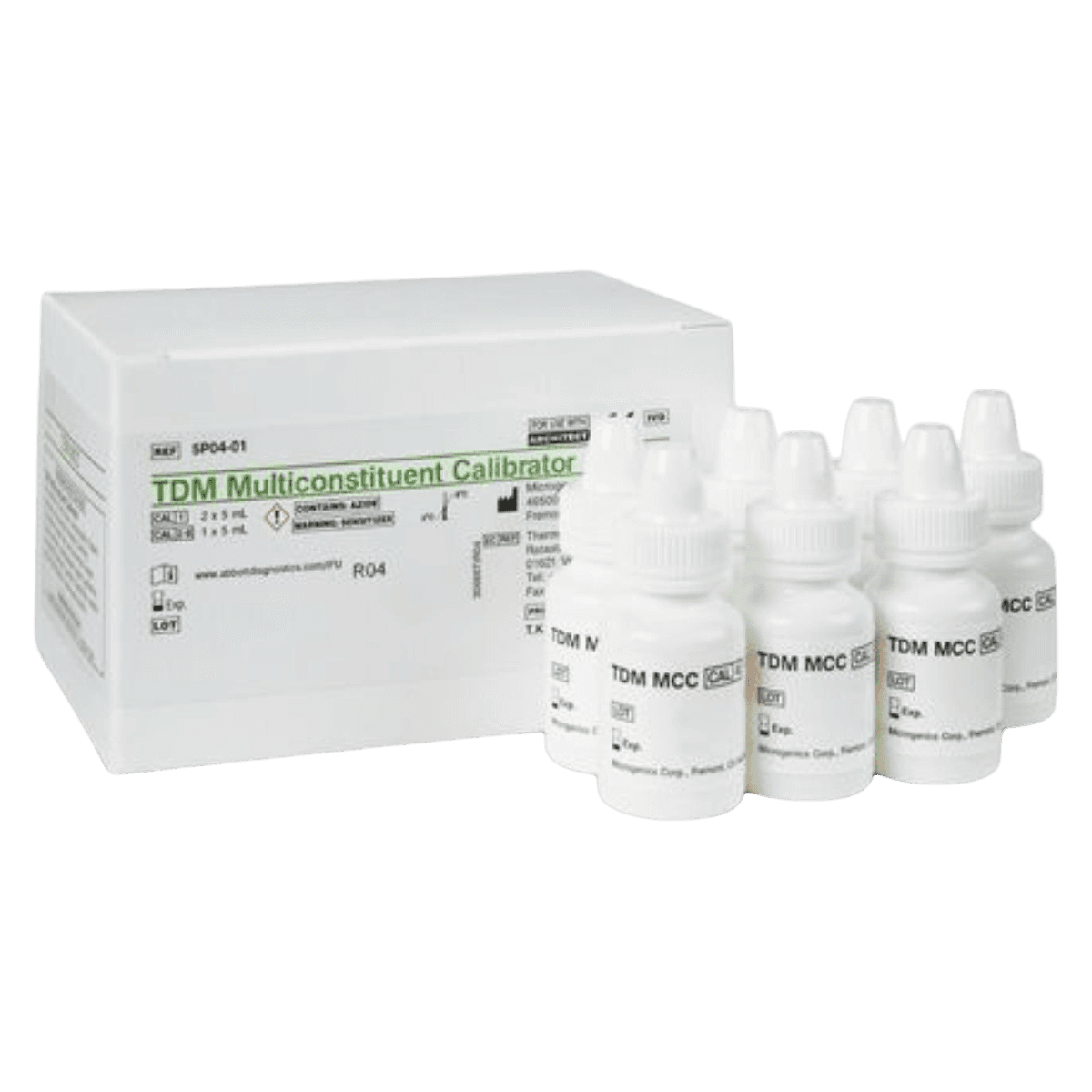 Abbott TDM Multiconstituent Calibrator, Therapeutic Drug Monitoring Calibration Kit - TDM Multiconstituent Calib - Image 1