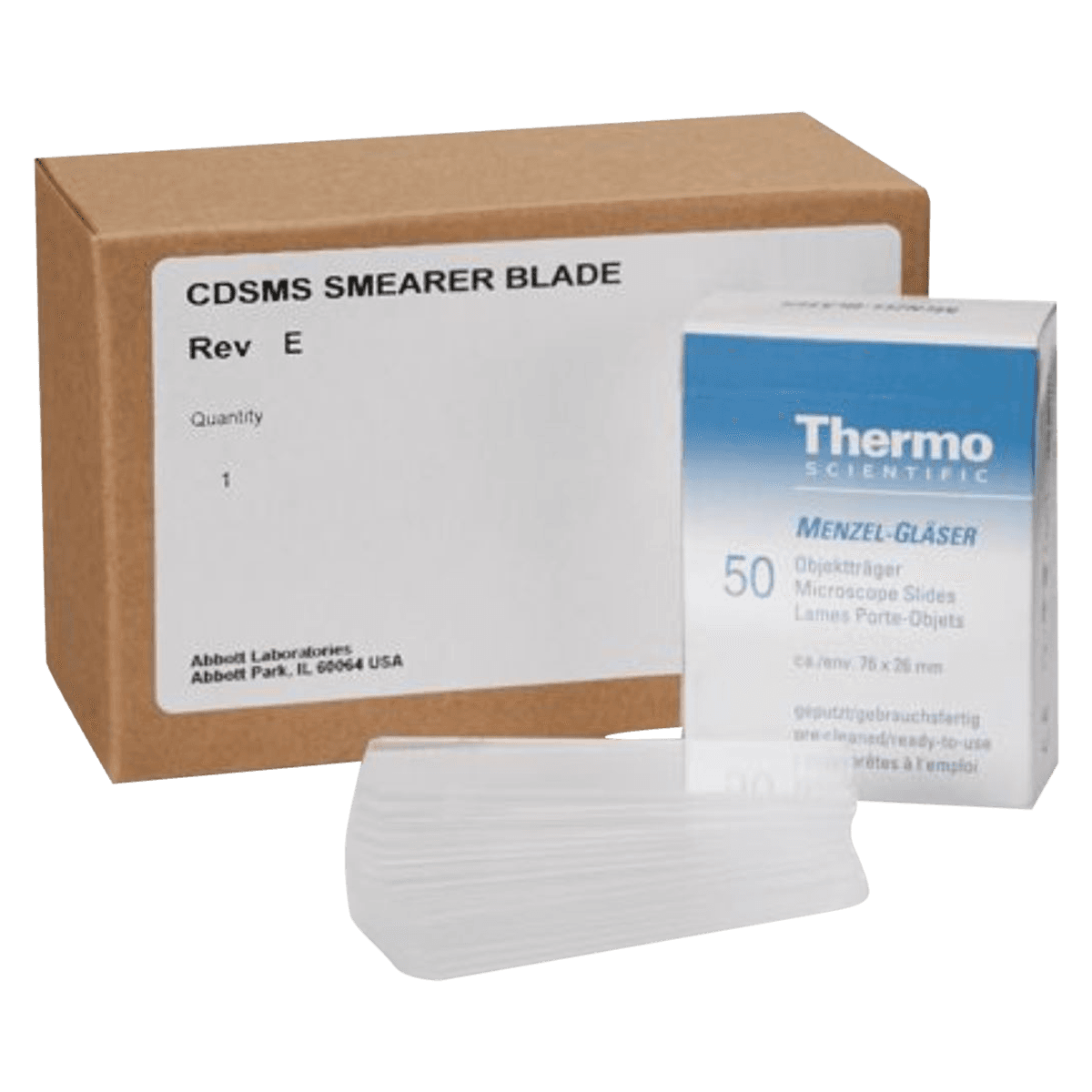 Abbott Cell-Dyn SMS Smearer Blade, Each - Cell Dyn Sms Smearer Blades - Image 1