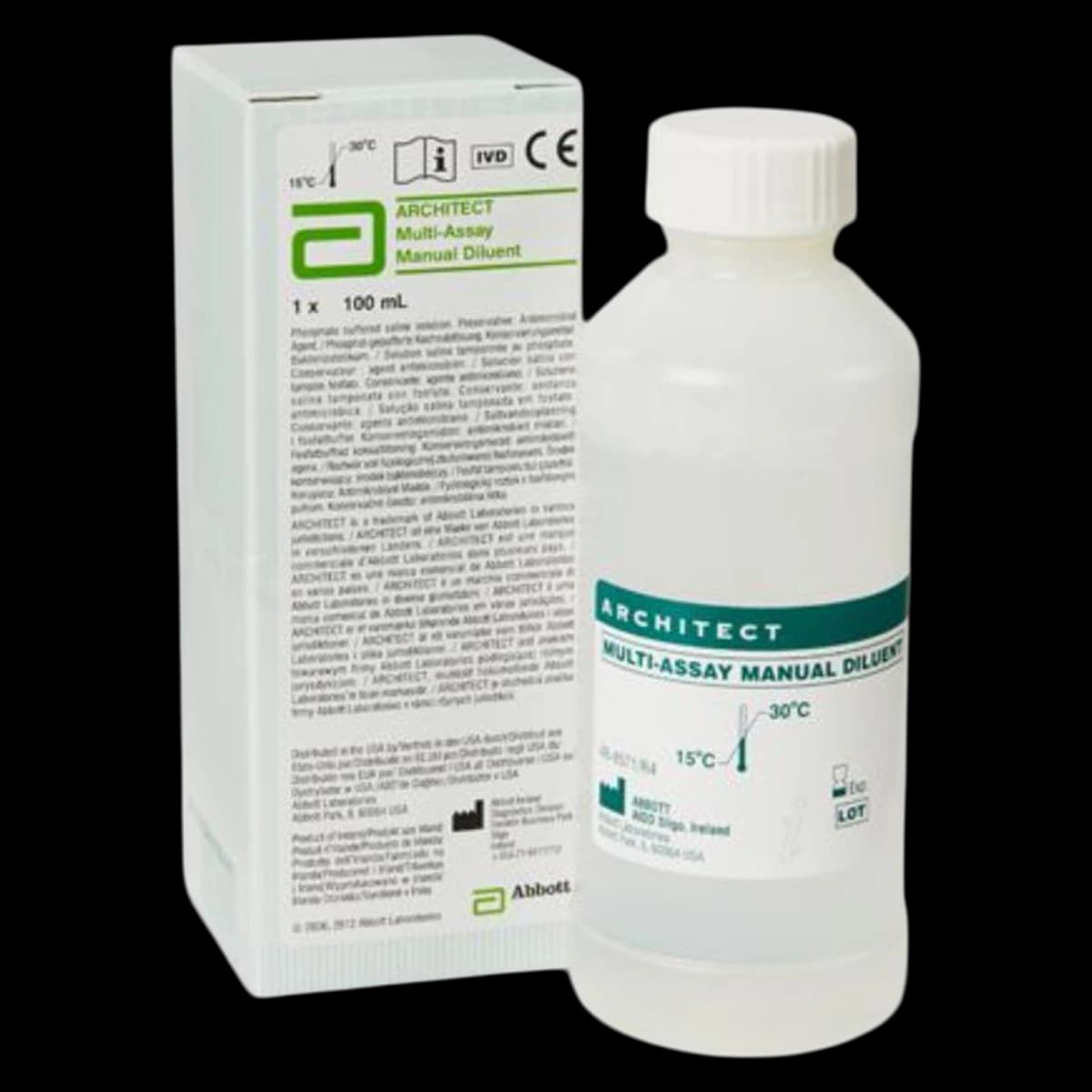 Abbott Architect Manual Diluent, 1 Each - Arc Ma Manual Dil - Image 1