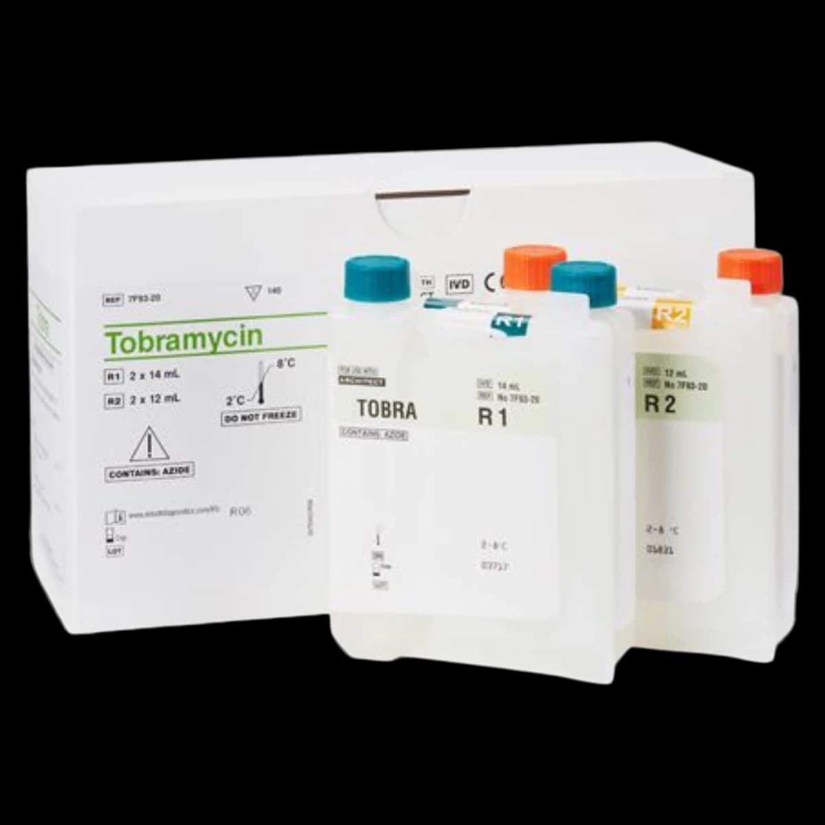 Abbott Multigent Tobramycin Reagent, 140 Tests - Tobramycin - Image 1