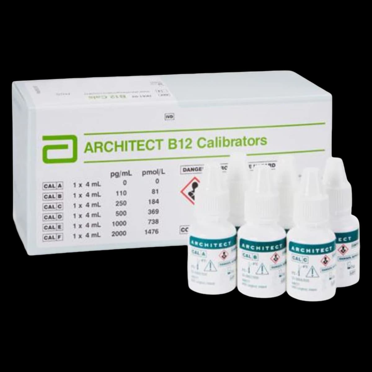 Abbott Architect B12 Calibrators (Calibrator Kit) - Architect B12 Calibrators - Image 1