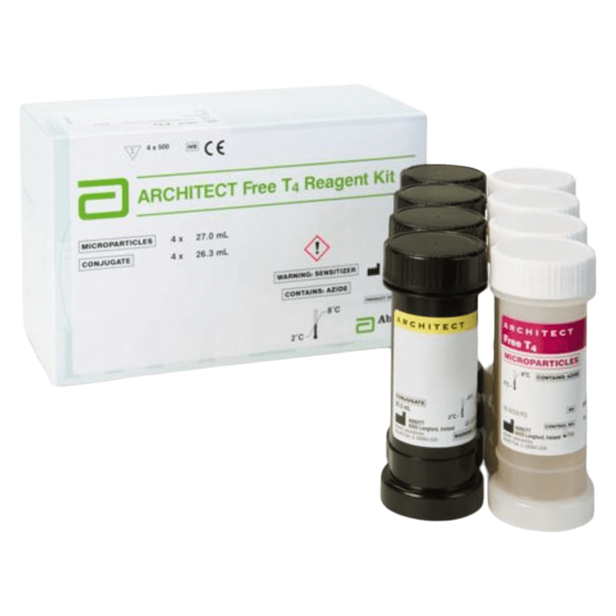 Abbott Free T4 Reagent Kit (2000T), 2000 Tests - Free T4 Reagent Kit (2000T) - Image 1