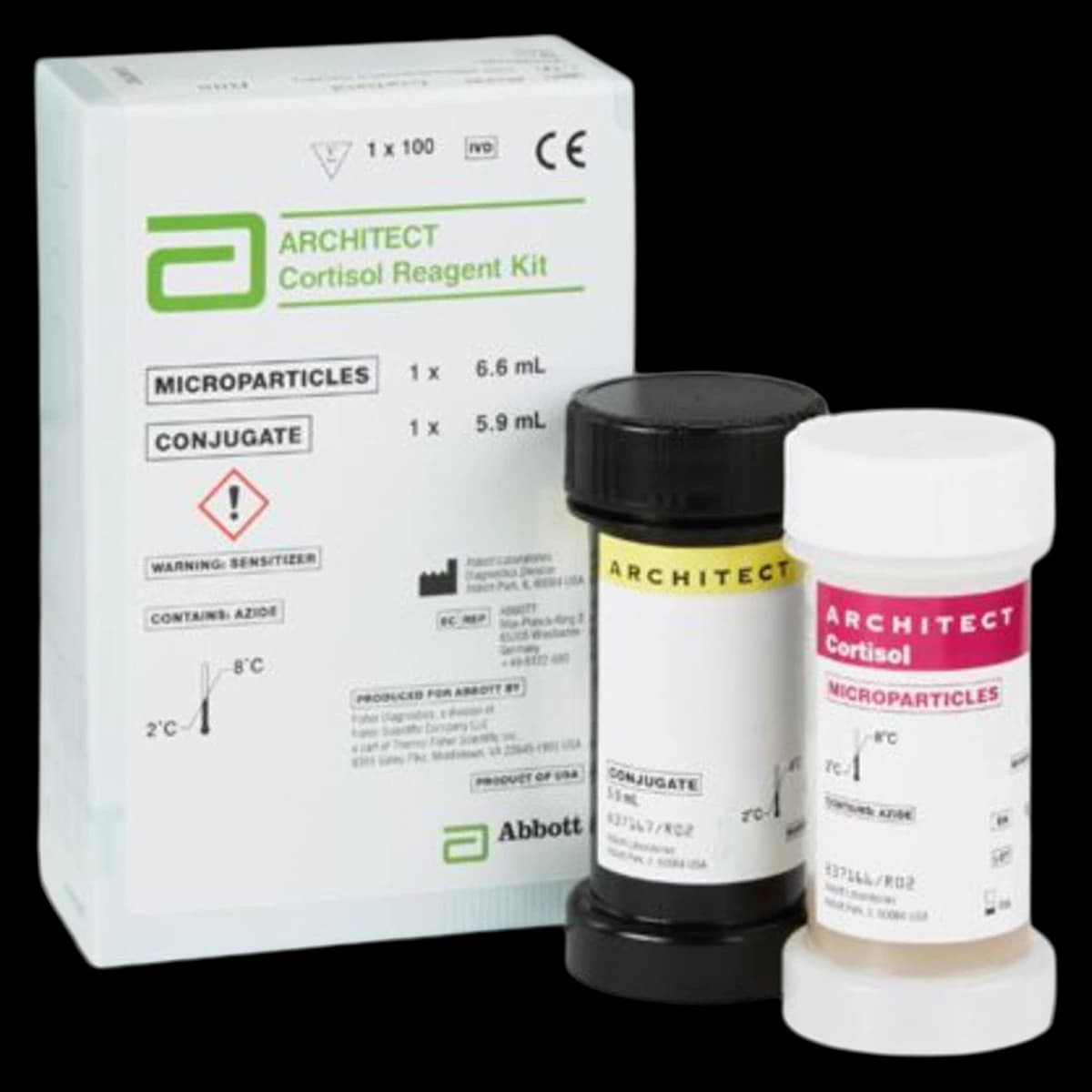 Abbott Architect Cortisol Reagent Kit, 500 Tests - Architect Cortisol Reagent Kit - Image 1