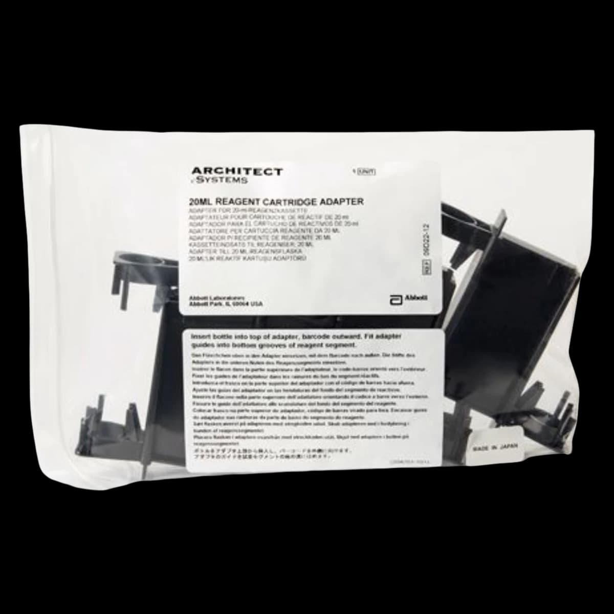 Abbott 20mL Reagent Cartridge Adapter for C8000 Analyzer - 20ML Reagent Cartridge Adapter - Image 1