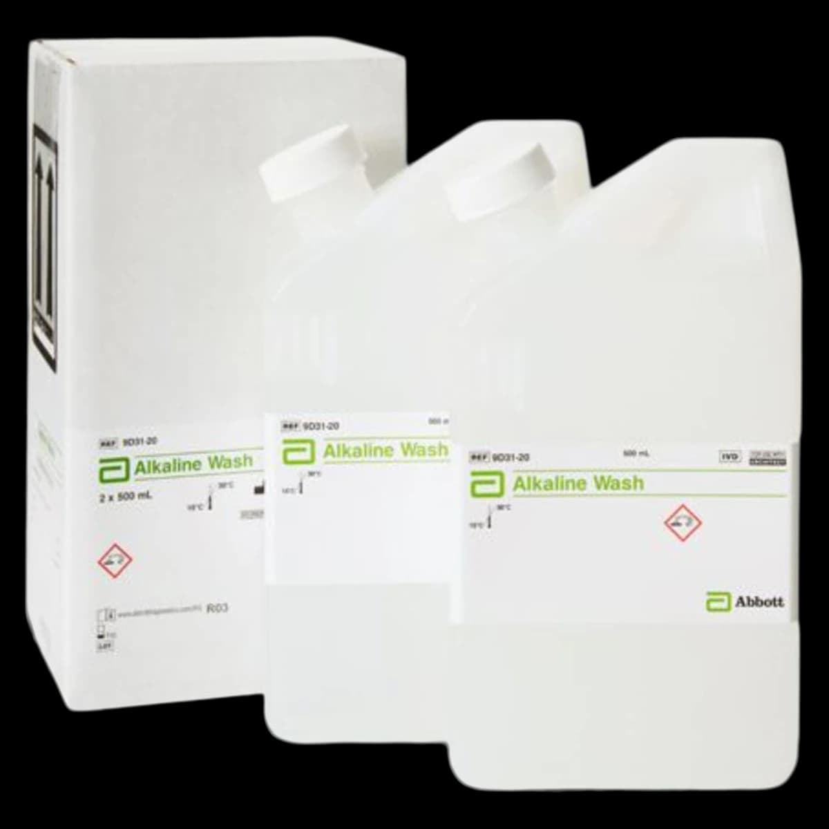 Abbott Alkaline Wash, 2x500mL - Alkaline Wash - Image 1