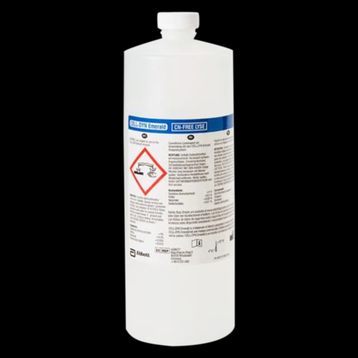 Abbott Cell-Dyn Emerald CN-Free Lyse Reagent, 960 mL - Emerald Cn-Free Lyse - Image 1