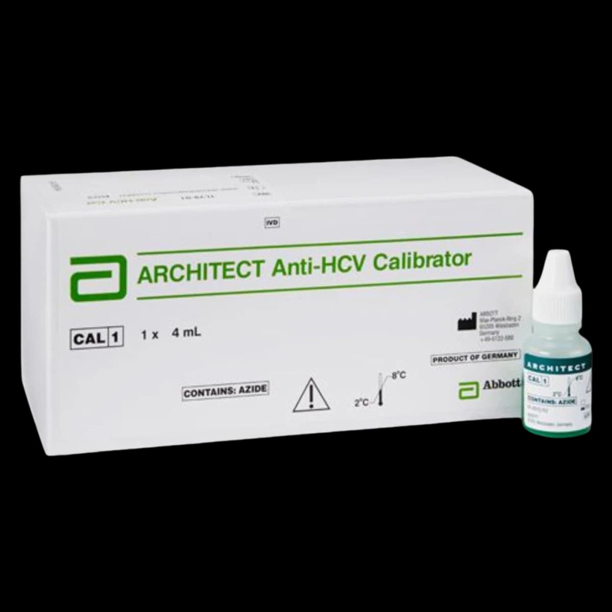 Abbott Architect Anti-HCV Calibrator (Anti-Hepatitis C), Each - Architect Anti-HCV Calibrator - Image 1